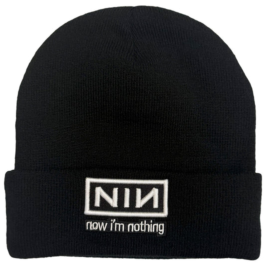 Nine Inch Nails Beanie Hat: Now I'm Nothing