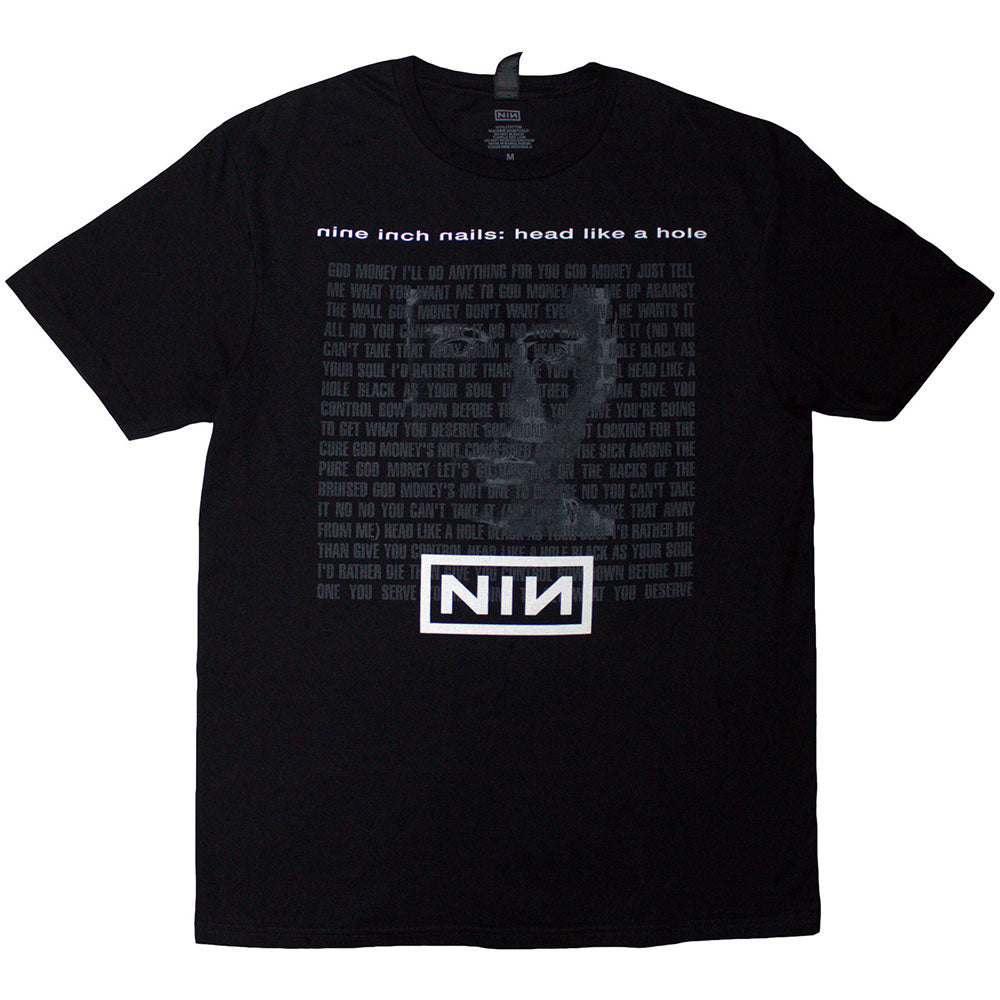 Nine Inch Nails T-Shirt: Head Like A Hole