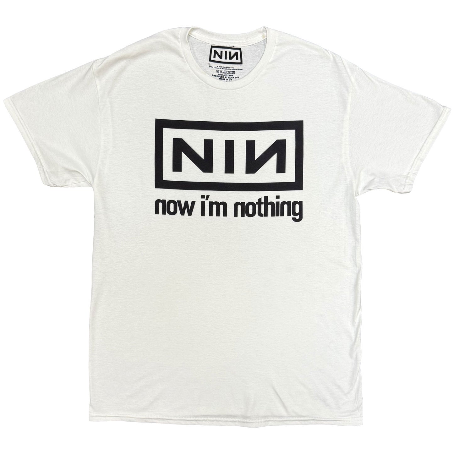 Nine Inch Nails T-Shirt: Now I'm Nothing