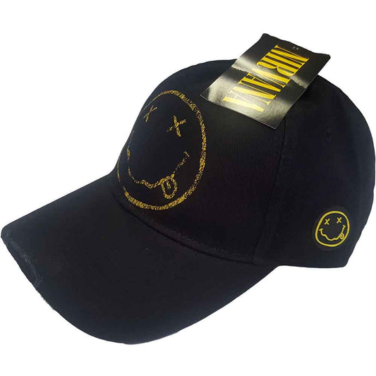 Nirvana Baseball Cap: Happy Face