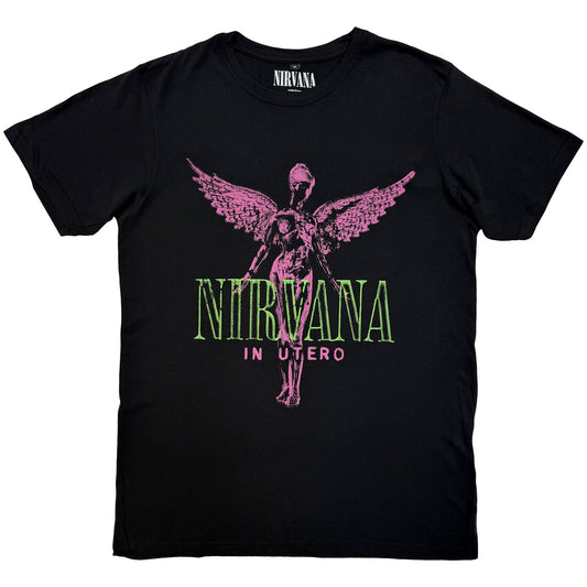 Nirvana Premium Carbon T-Shirt: In Utero Purple Angel
