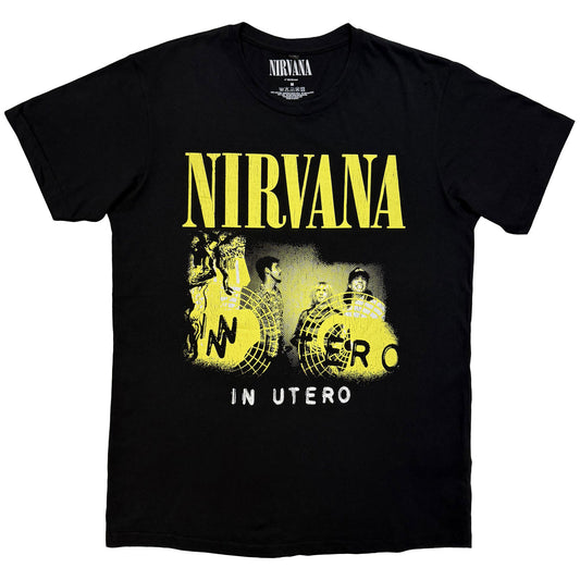 Nirvana Premium Carbon T-Shirt: In Utero Band Photo