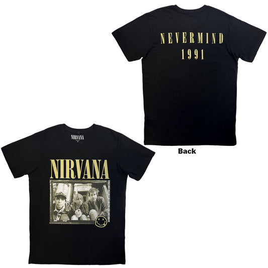 Nirvana Premium Carbon T-Shirt: Nevermind '91 Hotel Photo