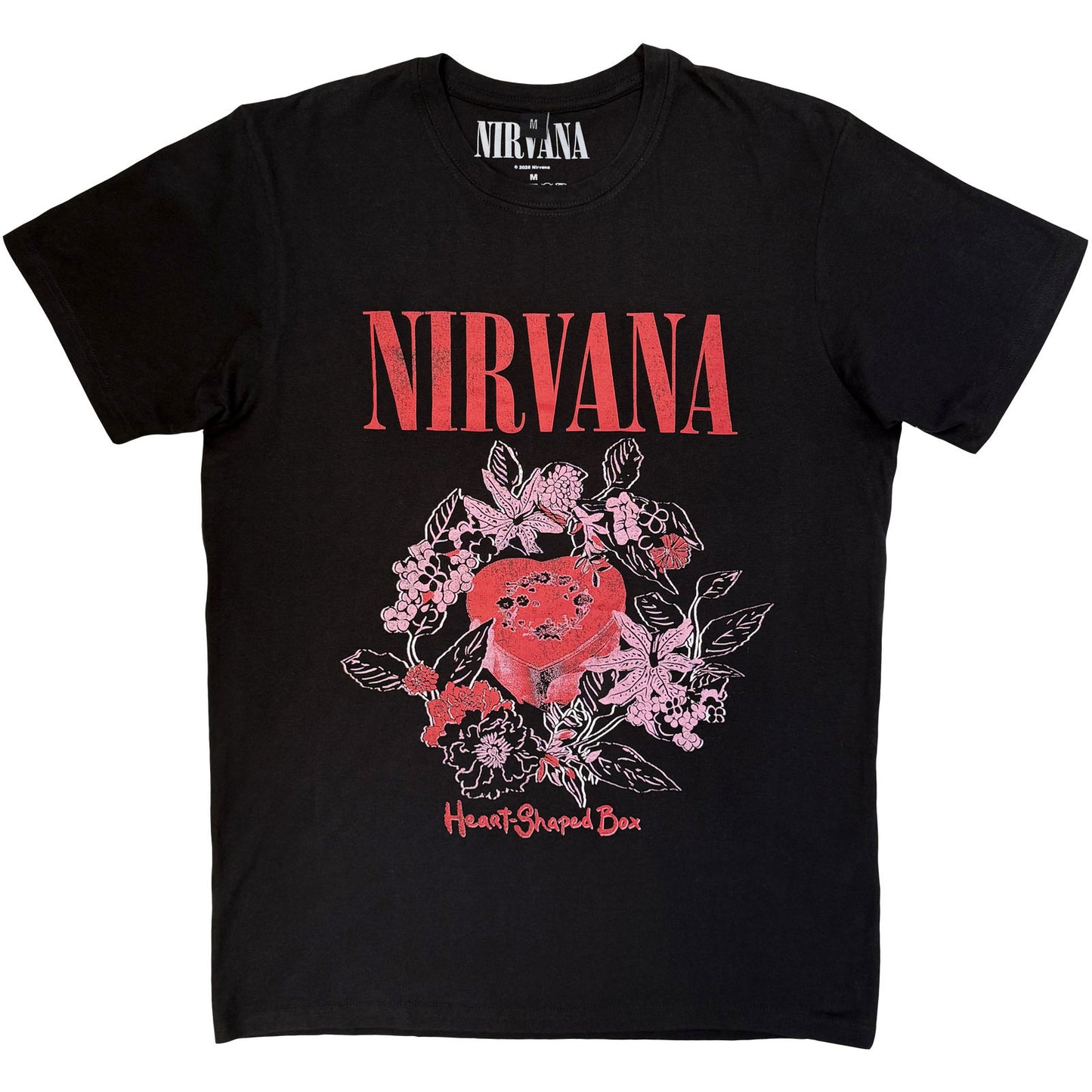 Nirvana Premium Carbon T-Shirt: Heart Shaped Box