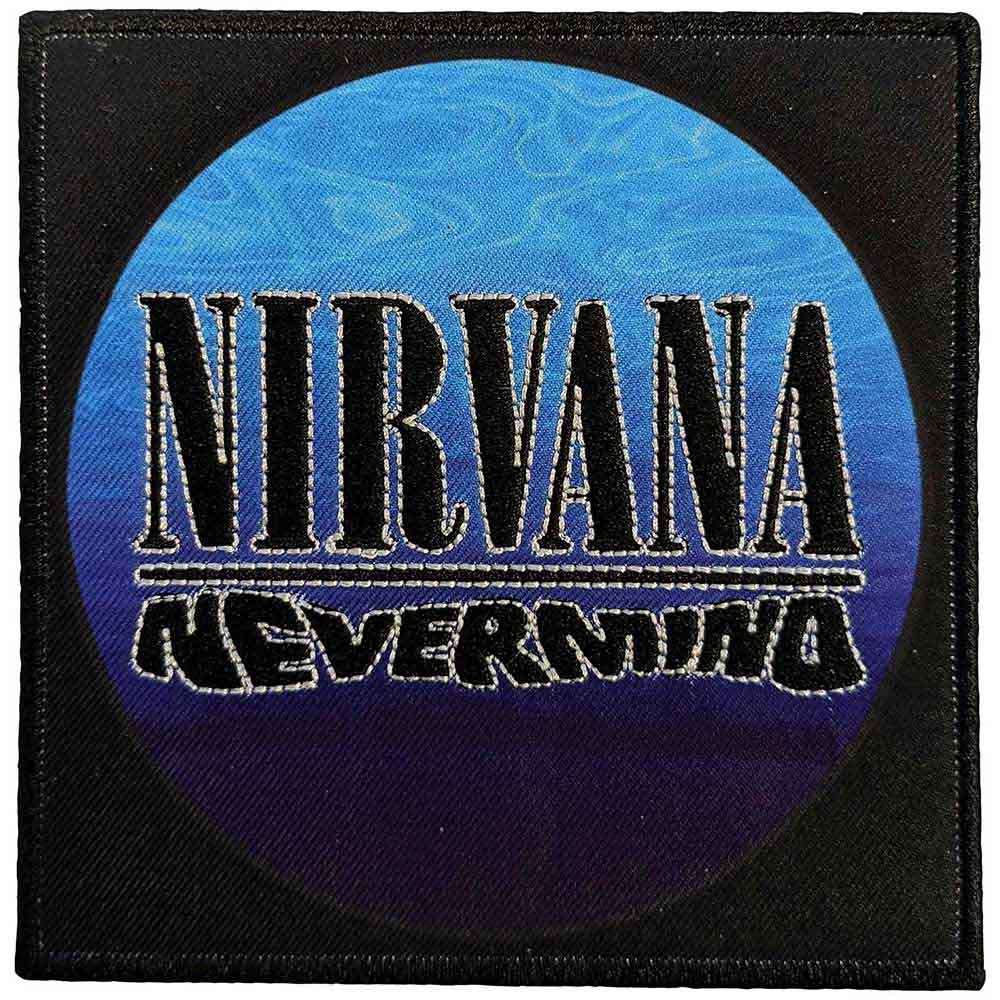 Nirvana Patch: Nevermind Wavy Logo