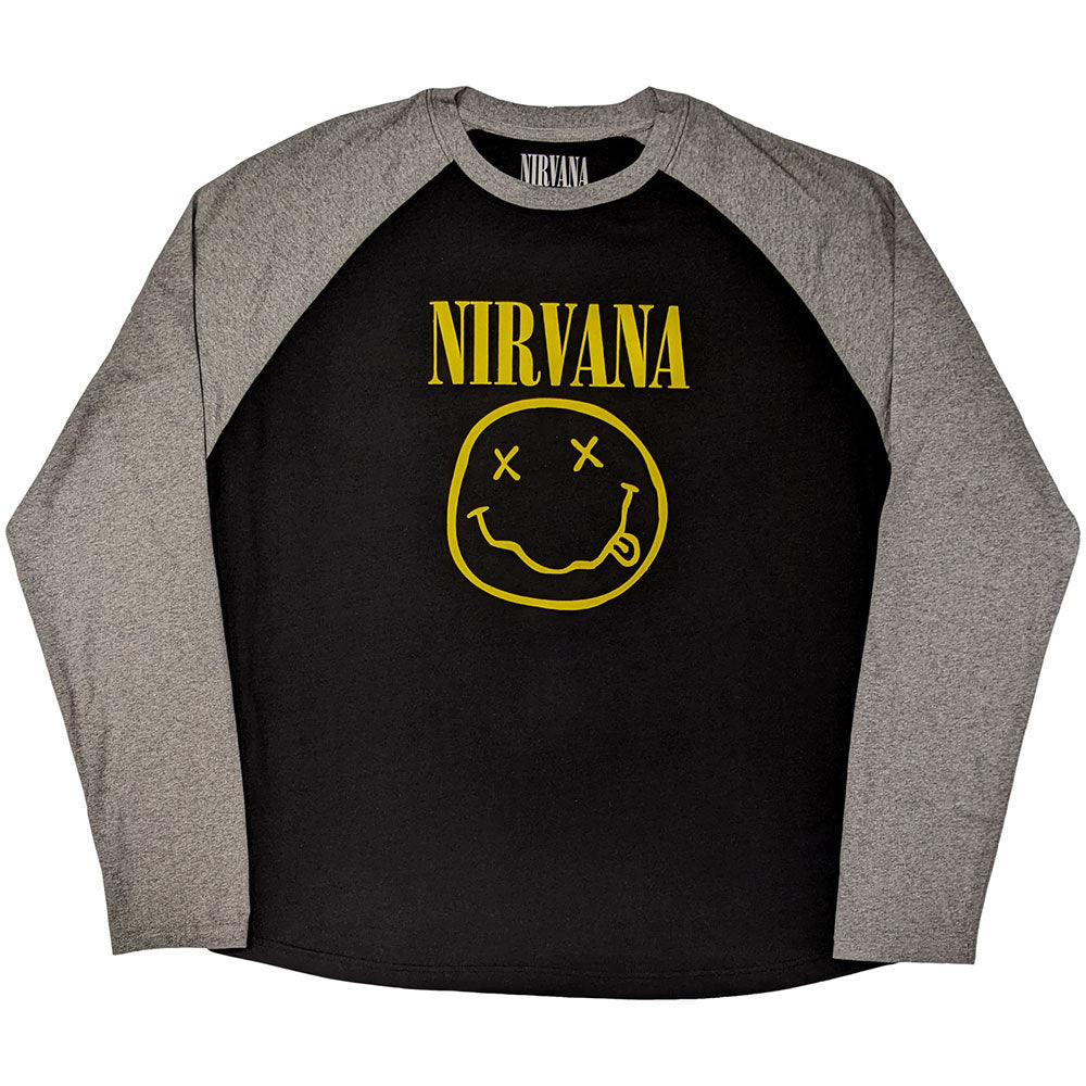 Nirvana T-Shirt: Yellow Happy Face