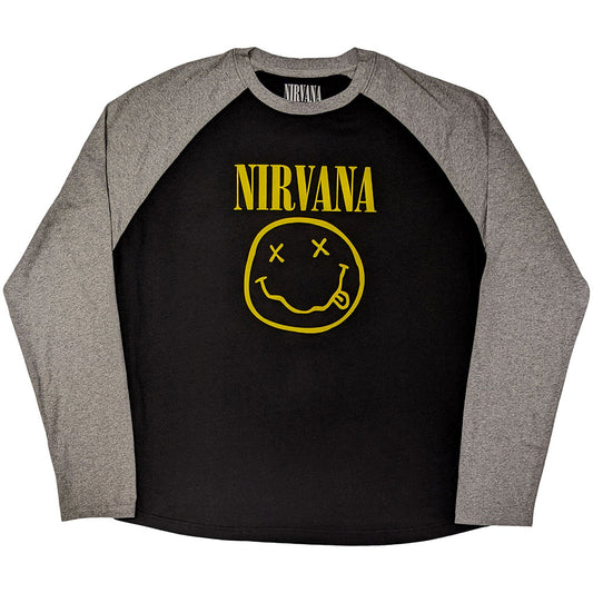 Nirvana T-Shirt: Yellow Happy Face