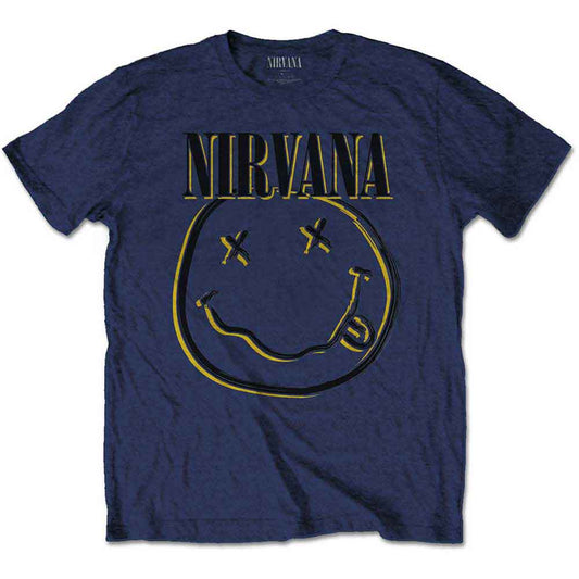 Nirvana T-Shirt: Inverse Happy Face