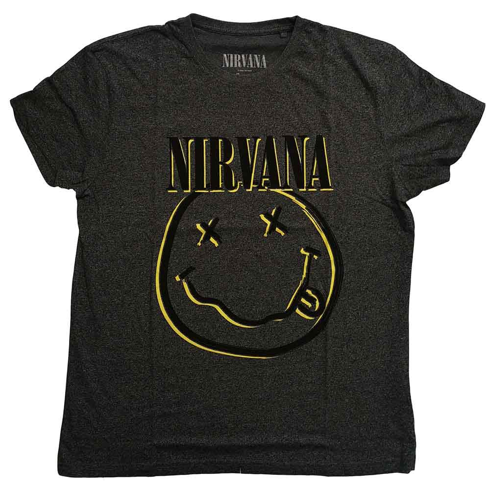 Nirvana T-Shirt: Inverse Happy Face