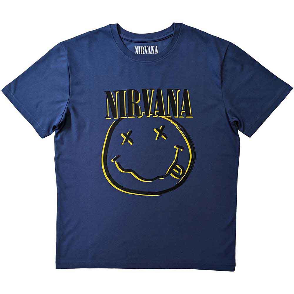 Nirvana T-Shirt: Inverse Happy Face