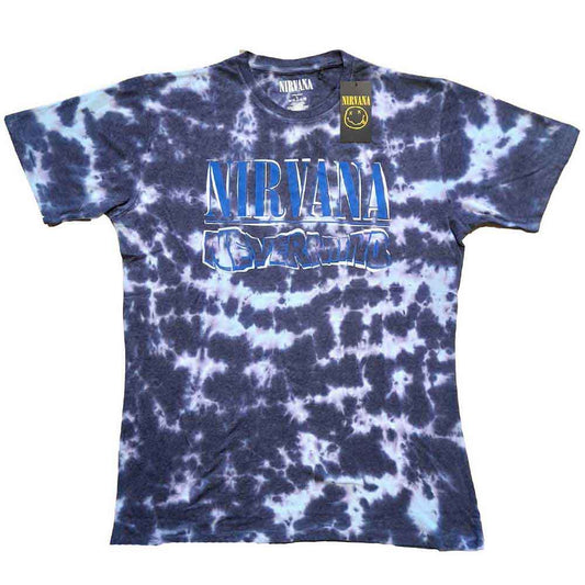 Nirvana T-Shirt: Nevermind Wavy Logo