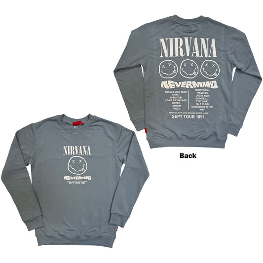 Nirvana Unplugged Sweatshirt: Nevermind Tour 1991