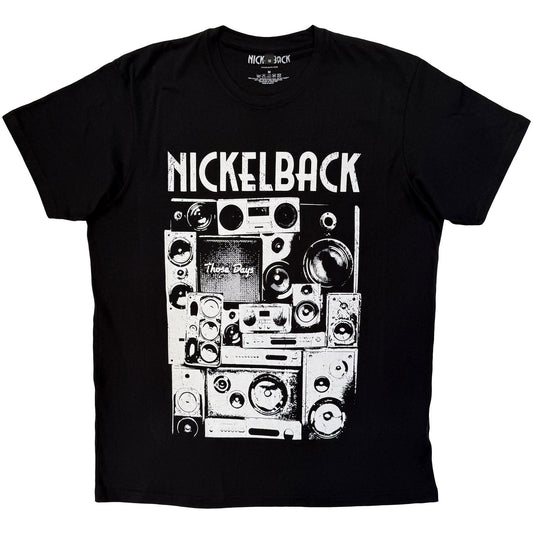 Nickelback Premium Carbon T-Shirt: Wall Speakers