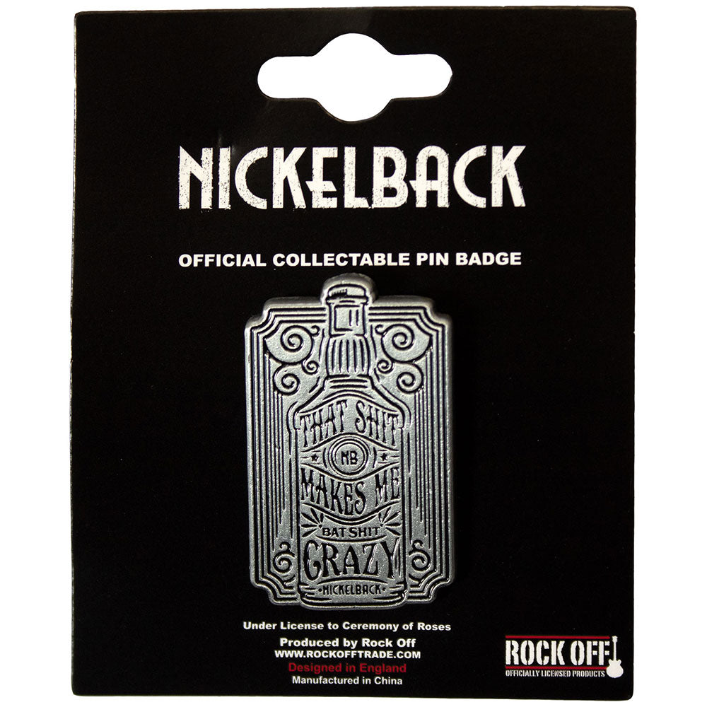 Nickelback Badge: Bat Shit