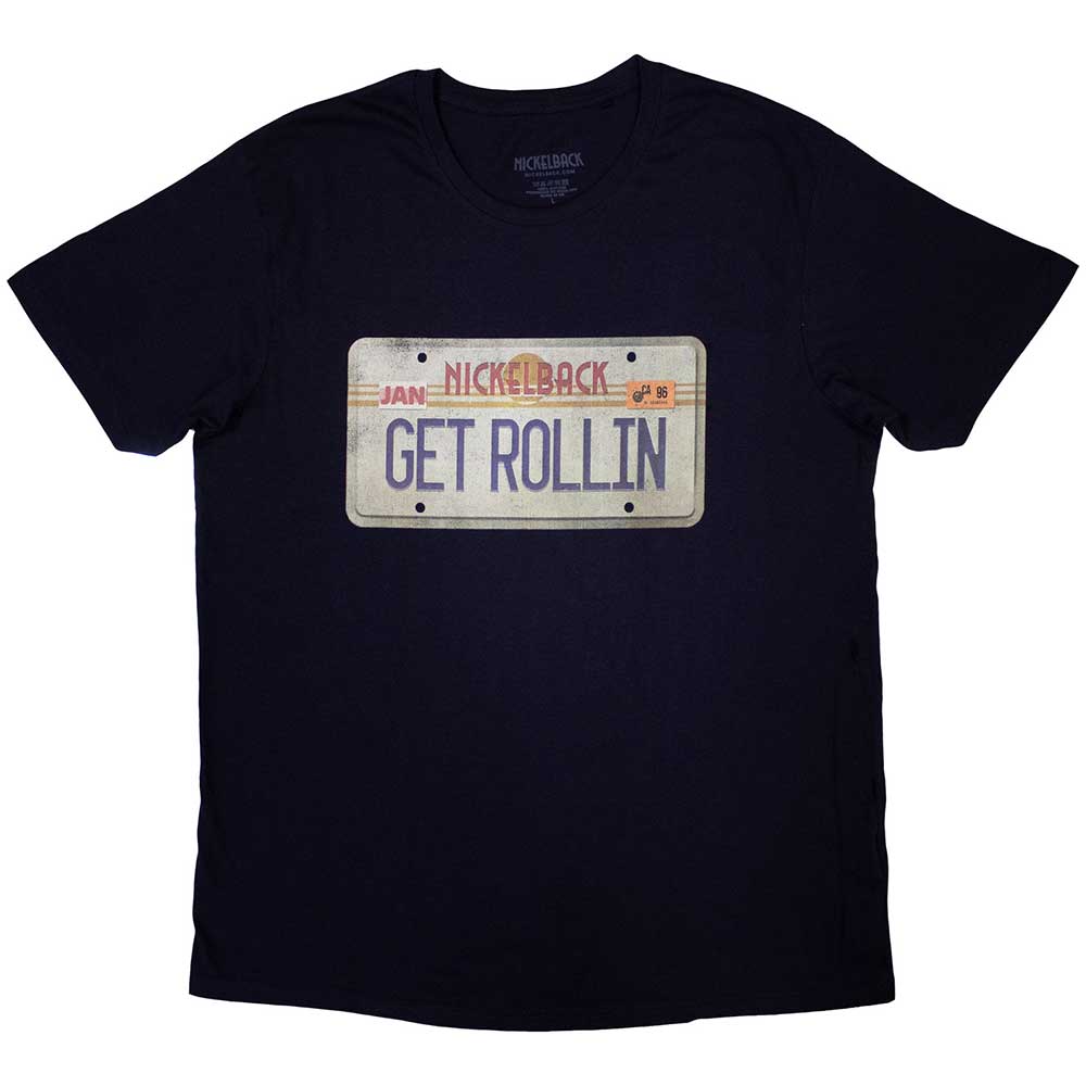 Nickelback T-Shirt: License Plate