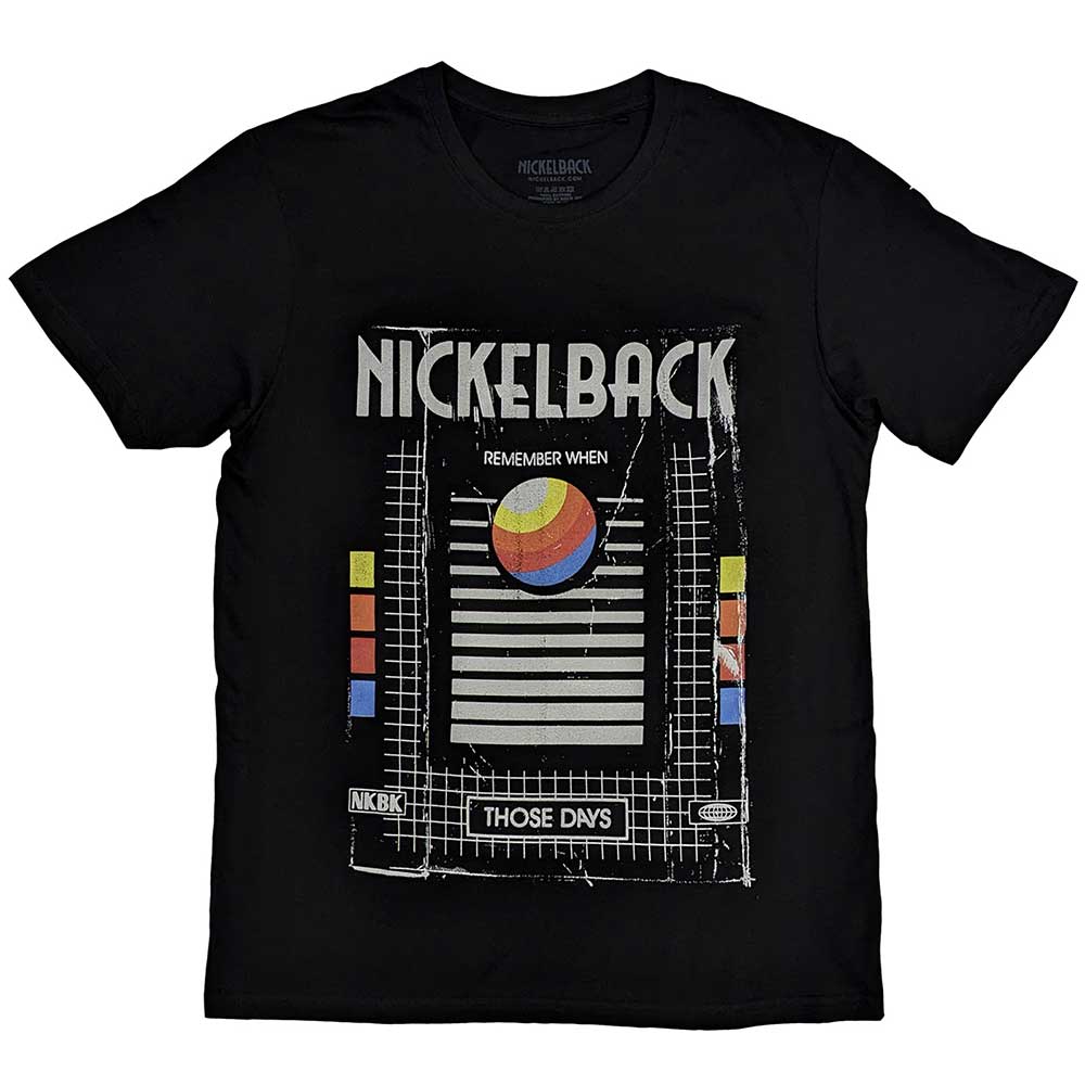 Nickelback T-Shirt: Those Days VHS
