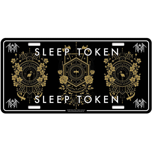Sleep Token Number Plate: Even In Arcadia Sigils