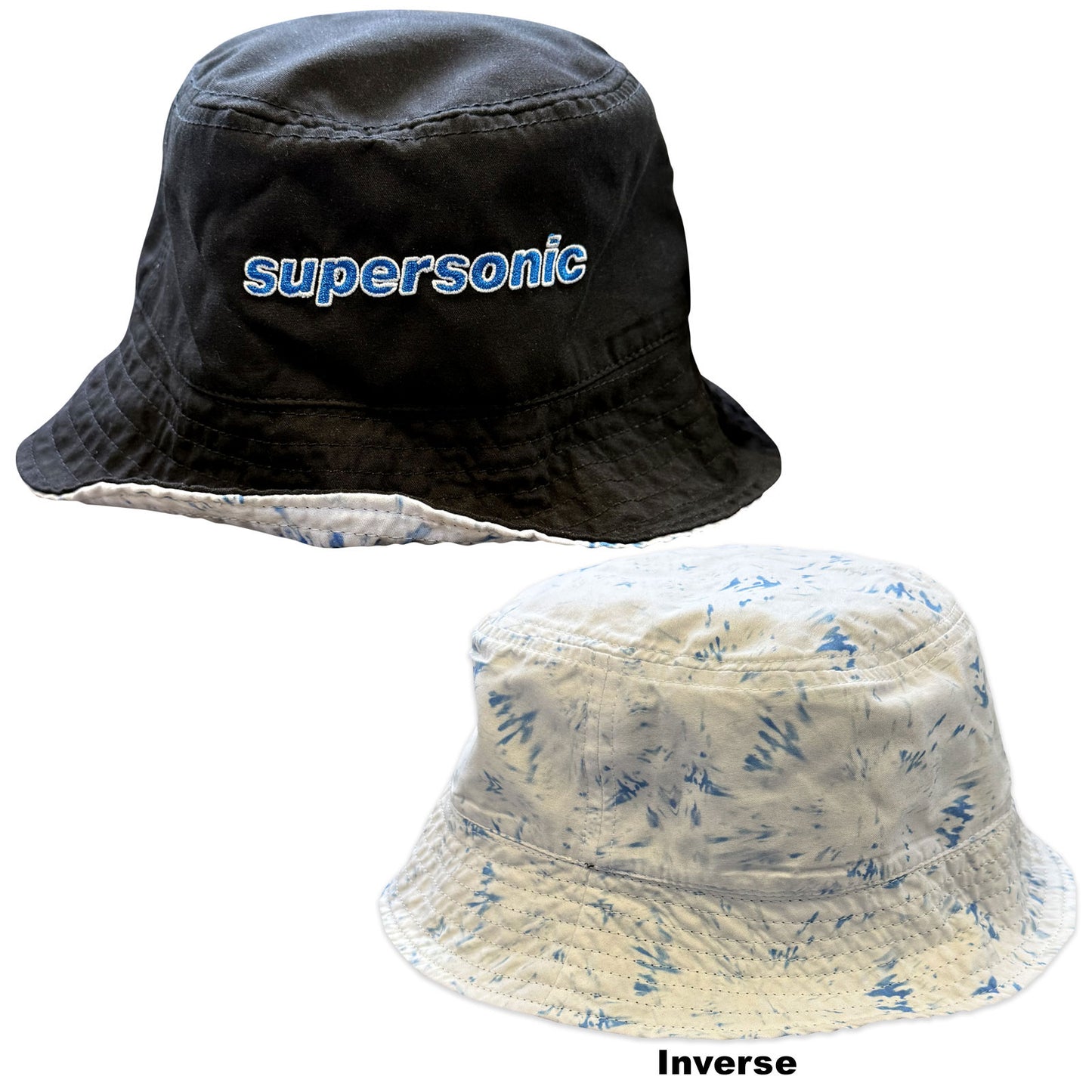 Oasis Hat: Supersonic / Tie Dye Reversible