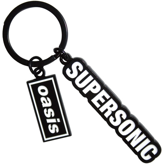 Oasis Keychain: Supersonic Decca Logo Charm