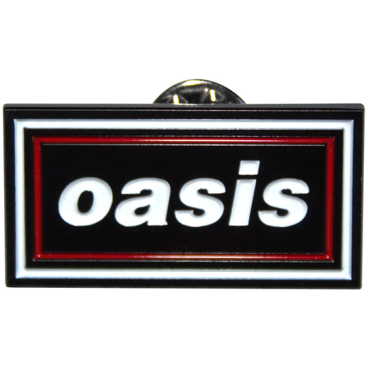Oasis Badge: Decca Logo Red & Navy Retro