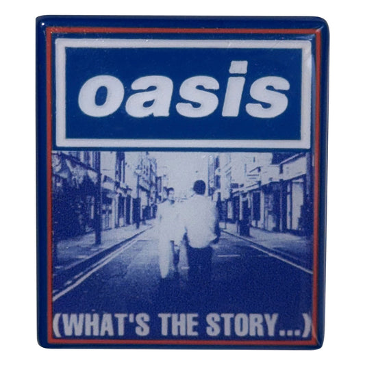 Oasis Badge: What's The Story Blue Tone
