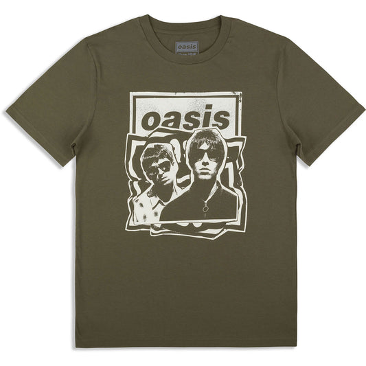 Oasis T-Shirt: Paper Cut Out Photo