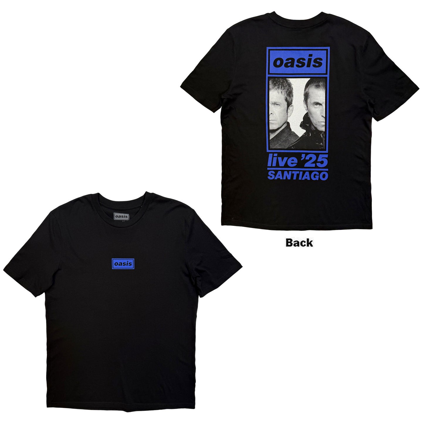 Oasis T-Shirt: Santiago Half Faces Fan Store