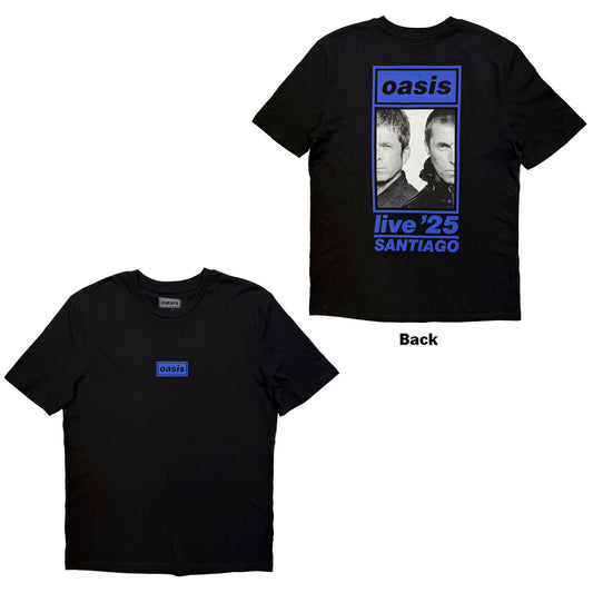 Oasis T-Shirt: Santiago Half Faces Fan Store
