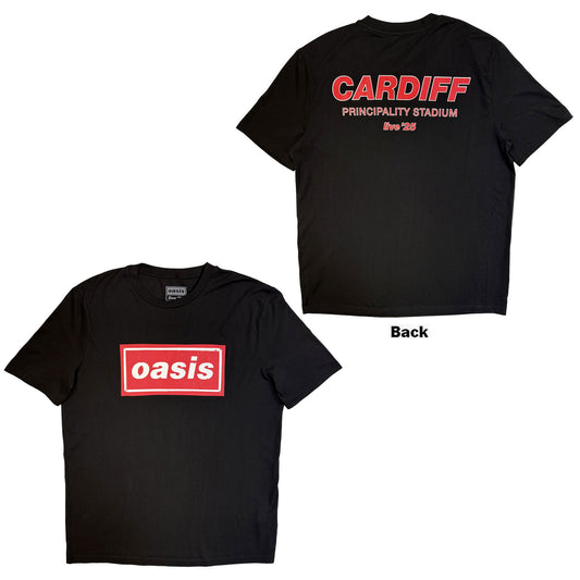 Oasis T-Shirt: Cardiff City Pop Up