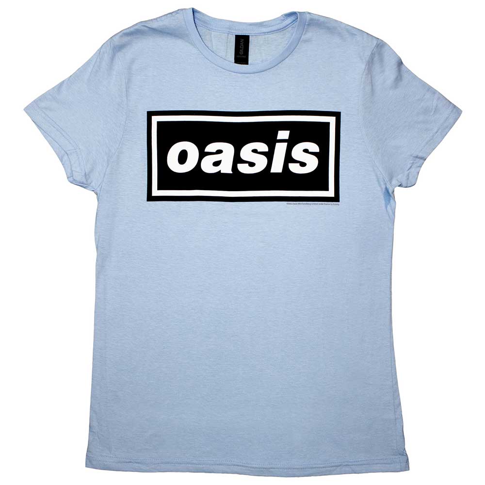 Oasis Ladies T-Shirt: Decca Logo