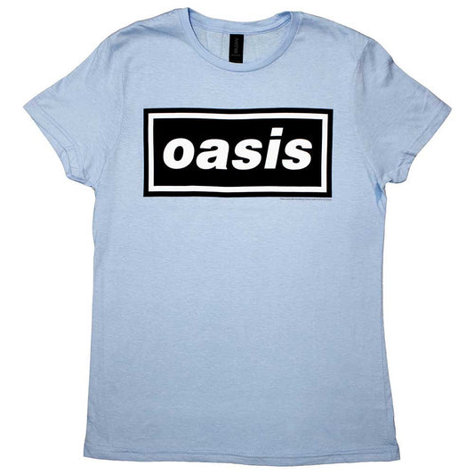 Oasis Ladies T-Shirt: Decca Logo