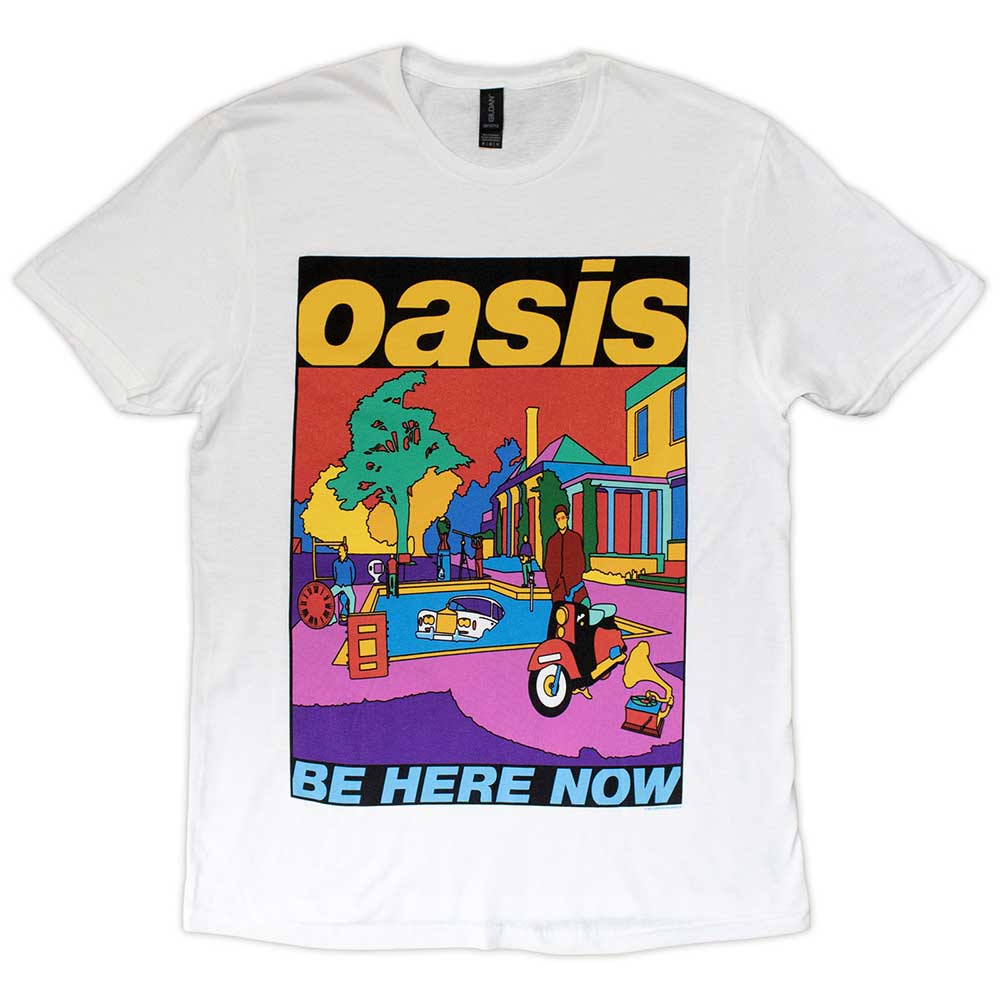Oasis T-Shirt: Be Here Now Illustration