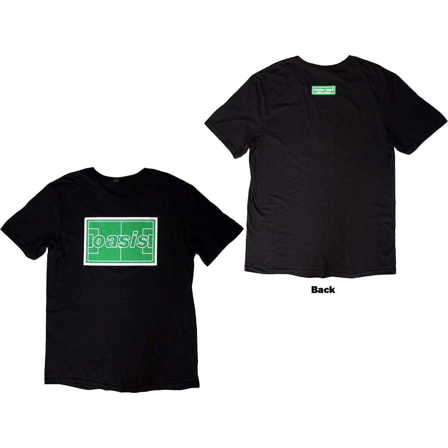 Oasis T-Shirt: Maine Road Football Pitch
