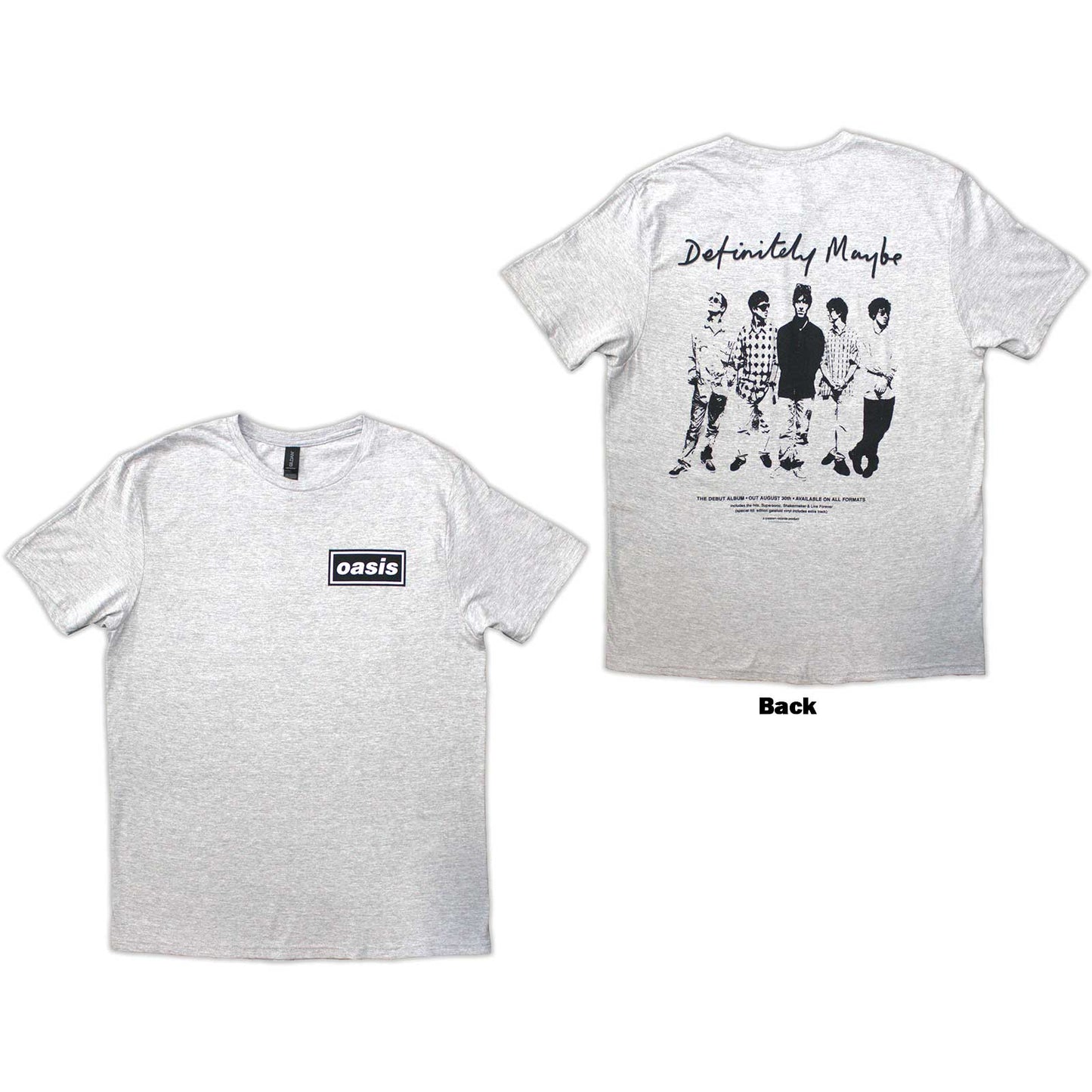 Oasis T-Shirt: Definitely Maybe Promo