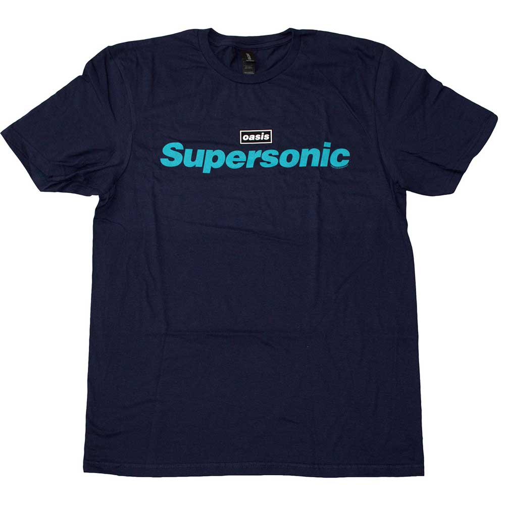 Oasis T-Shirt: Supersonic Title Colour