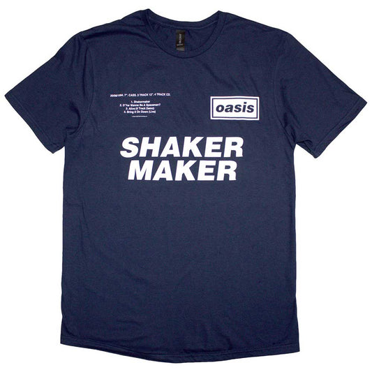 Oasis T-Shirt: Shakermaker Track listing