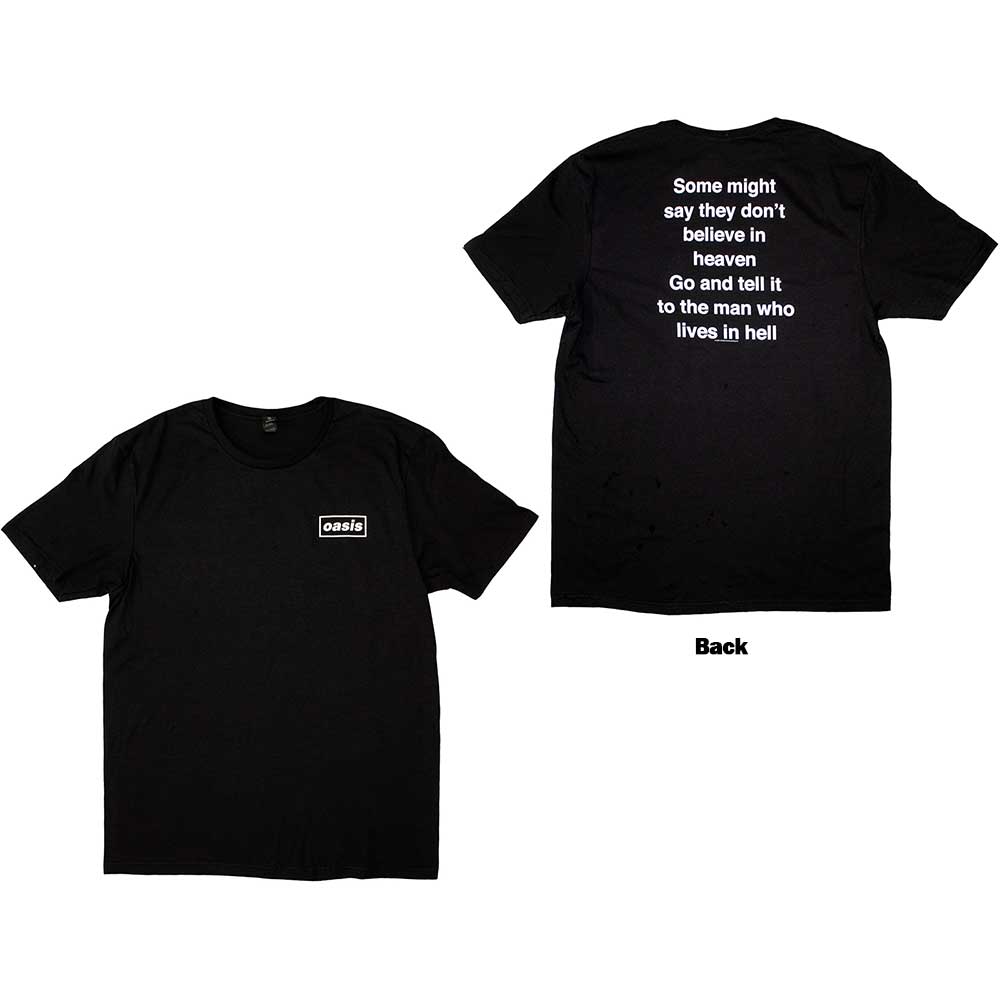 Oasis T-Shirt: Some Might Say Lyric