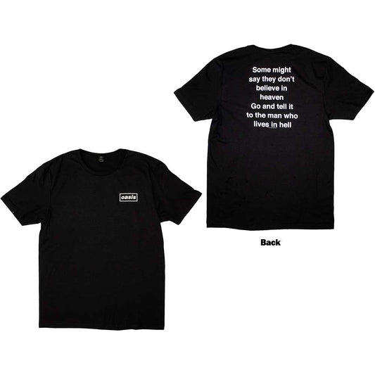 Oasis T-Shirt: Some Might Say Lyric