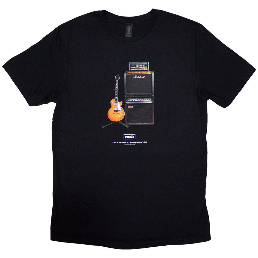 Oasis T-Shirt: Definitely Maybe Guitar