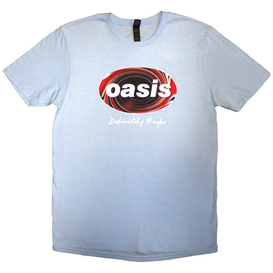 Oasis T-Shirt: Definitely Maybe Union Jack Oval