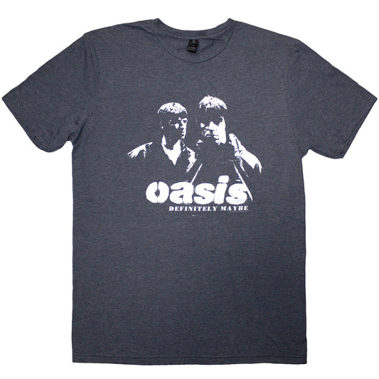 Oasis T-Shirt: Definitely Maybe Photo Stencil