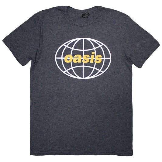 Oasis T-Shirt: Globe Logo