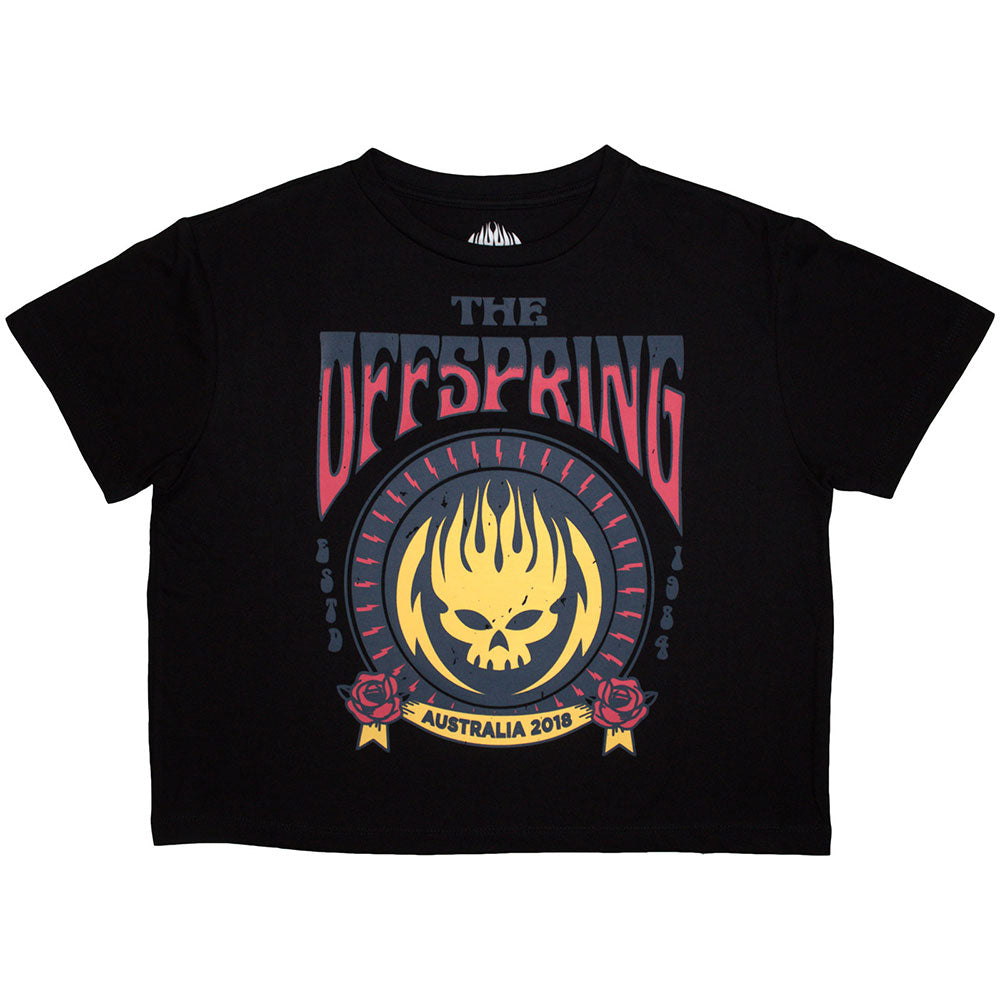 The Offspring Ladies Crop Top: Australia 2018