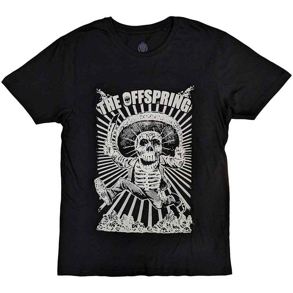 The Offspring T-Shirt: Jumping Skeleton