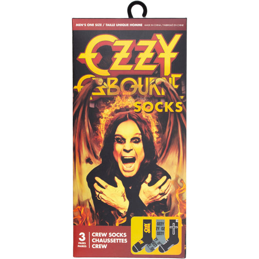 Ozzy Osbourne Sock Gift Box: Logos
