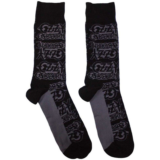 Ozzy Osbourne Socks: Logo Repeat