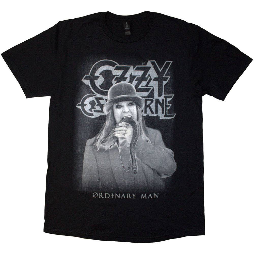 Ozzy Osbourne T-Shirt: Ordinary Man Snake Rayograph