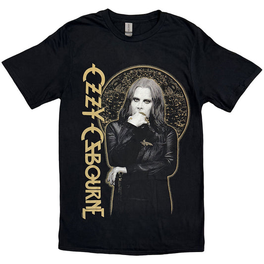 Ozzy Osbourne T-Shirt: Patient No. 9 Gold Graphic