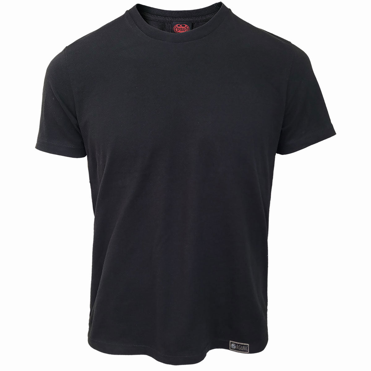 Spiral Organic T-Shirt: Plain