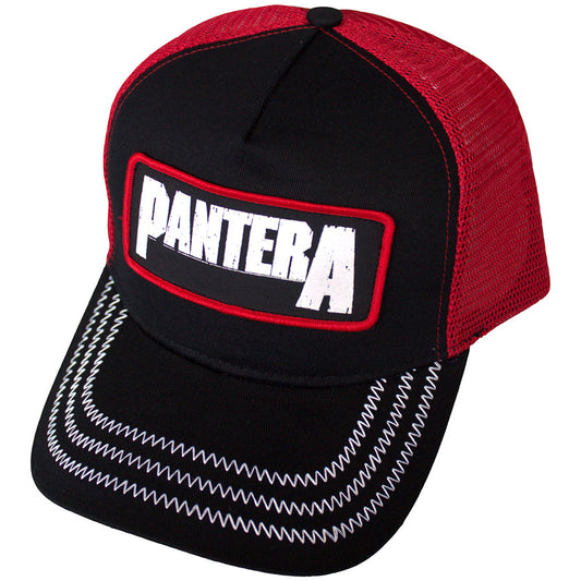 Pantera Baseball Cap: B&W Patch